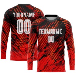 Long-sleeve sublimation-printed shirts – buy new-design premium football jerseys for teams and clubs