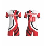 Custom men’s football uniforms – breathable shorts and jersey set with custom names and team logos, sublimation