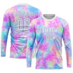 Custom-name team long-sleeve football kits – new sublimation-printed men’s/youth jerseys, made-to-sample design