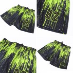 Green Jersey Uniform Neon Sublimation Soccer Custom Black