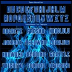 Blue Custom Flame Uniform Sublimation Royal-Light Black Jersey Soccer