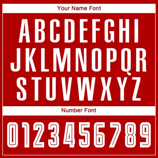 Jersey Fashion Uniform Soccer White-Black Red Custom Sublimation Fade